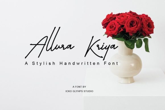 Allura Kriya: A Guide to This Elegant Script Font