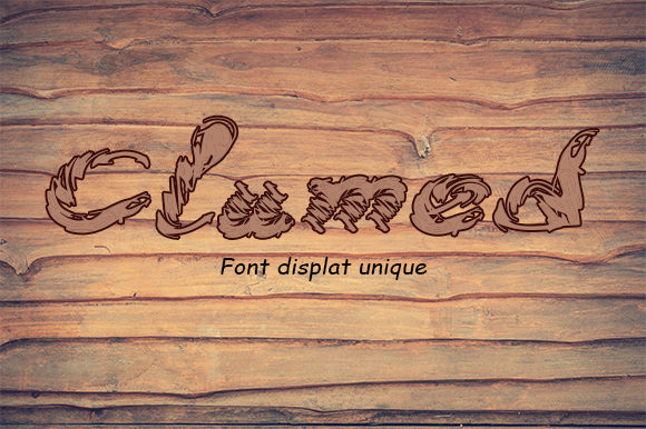Clumed: A Display Font for Projects That Need Personality