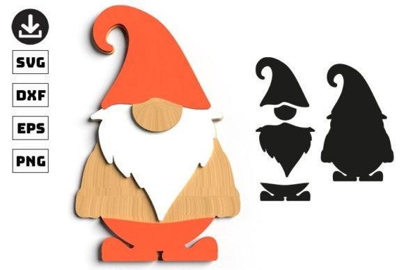 Crafting Whimsy: The Christmas 3D Gnomes SVG Cut File