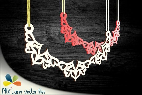 Elegant Garland Pendant Eid SVG for Festive Decor