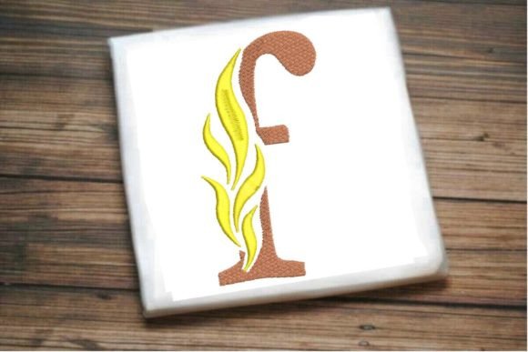 F Letter Alphabet on Fire: Igniting Personalized Style