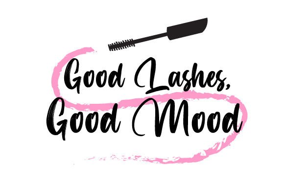 Good Lashes, Good Mood: A Font That Captures Joyful Energy