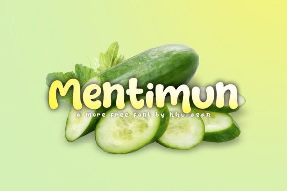 Mentimun: A Modern Handwritten Font for Bold Designs