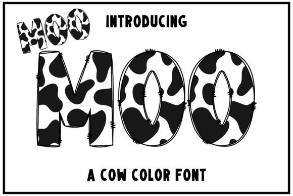 Moo Moo: A Fresh Take on Modern Typography